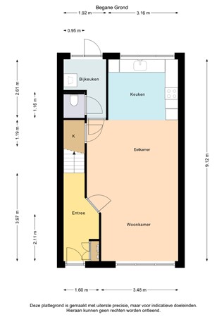 Floorplan - Scharwoudestraat 7, 8304 CN Emmeloord
